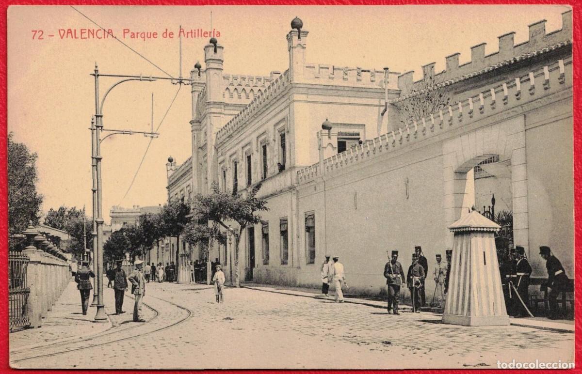 Postales: Valencia - Parque de Artilleria - Fototipia Thomas