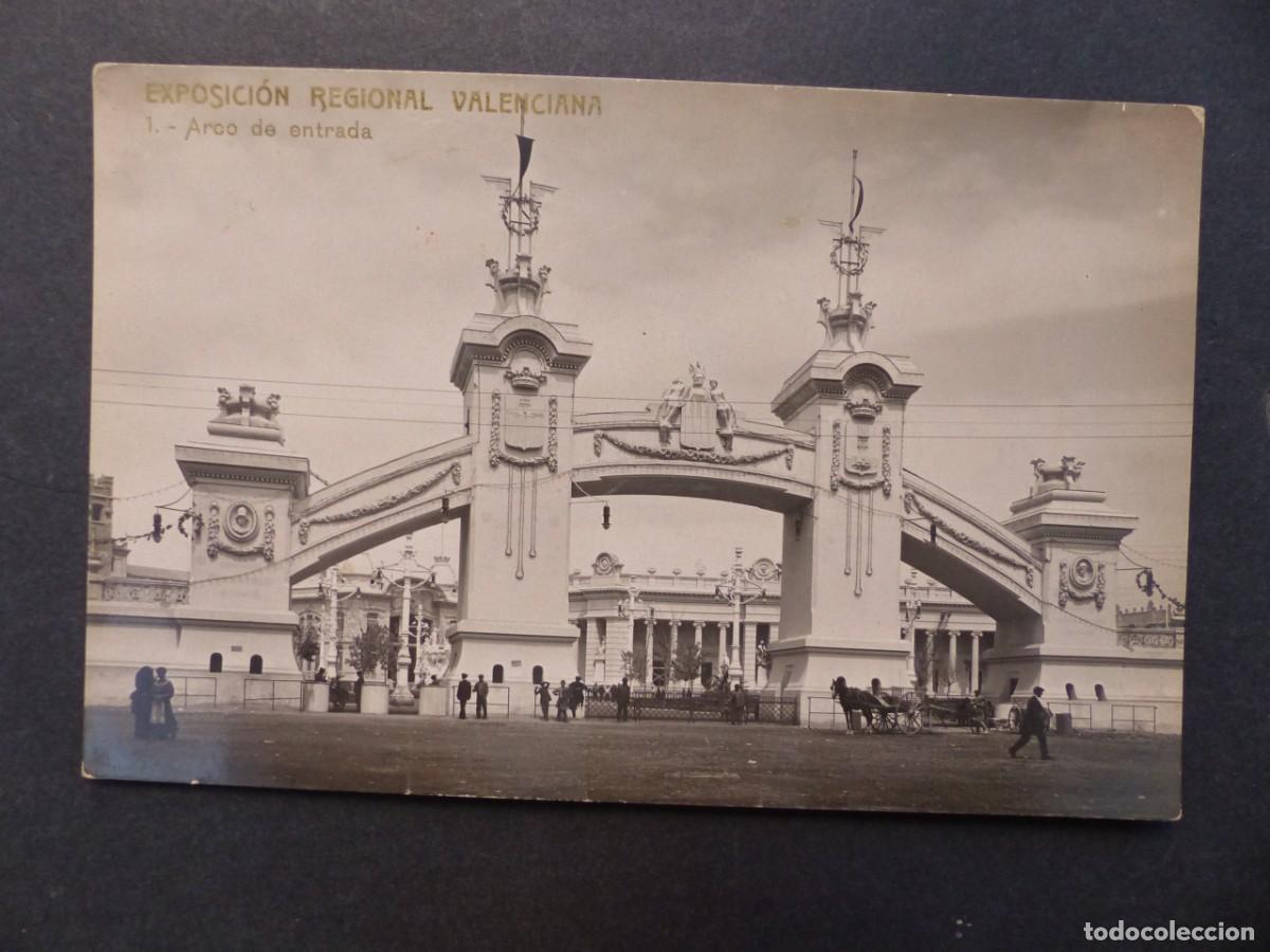Postales: VALENCIA, EXPOSICION REGIONAL VALENCIANA 1909 - POSTAL FOTOGRAFICA
