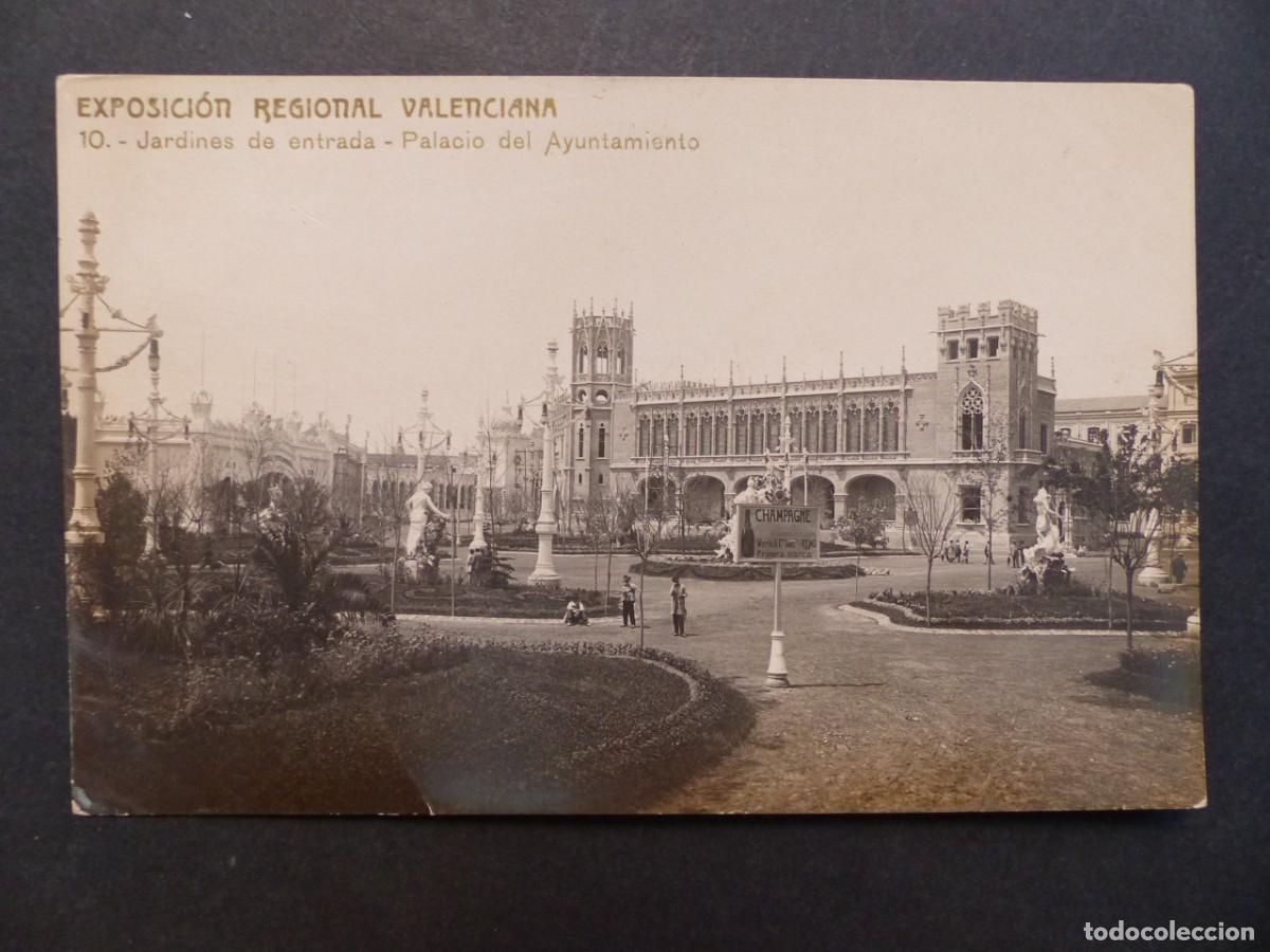 Postales: VALENCIA, EXPOSICION REGIONAL VALENCIANA 1909 - F.C. - POSTAL FOTOGRAFICA