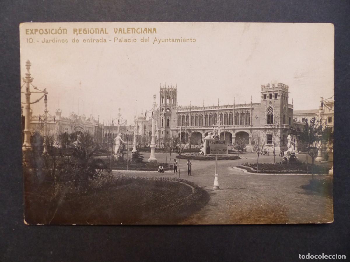 Postales: VALENCIA, EXPOSICION REGIONAL VALENCIANA 1909 - F.C. - POSTAL FOTOGRAFICA