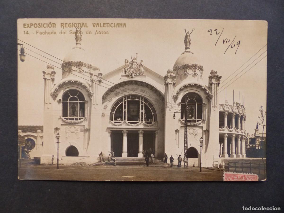 Postales: VALENCIA, EXPOSICION REGIONAL VALENCIANA 1909 - F.C. - POSTAL FOTOGRAFICA