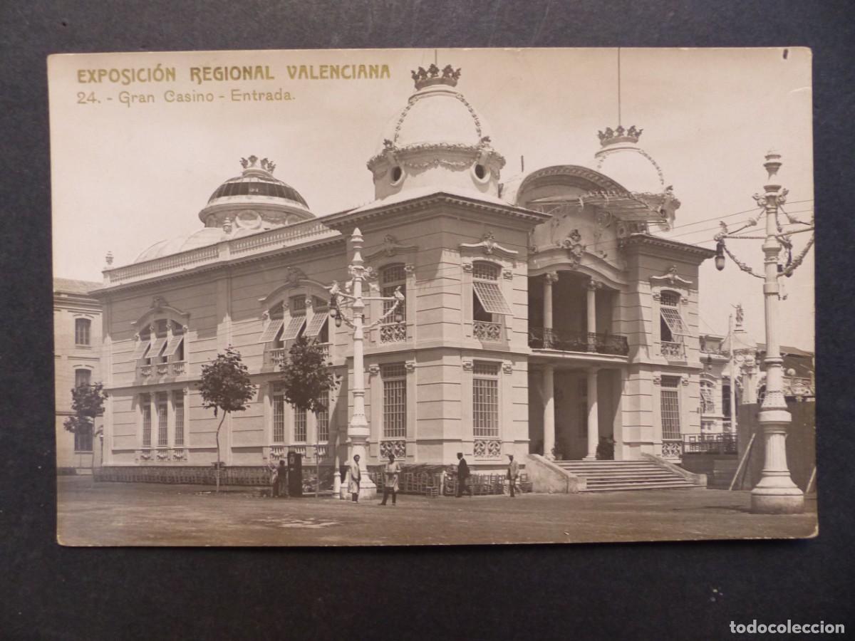 Postales: VALENCIA, EXPOSICION REGIONAL VALENCIANA 1909 - F.C. - POSTAL FOTOGRAFICA