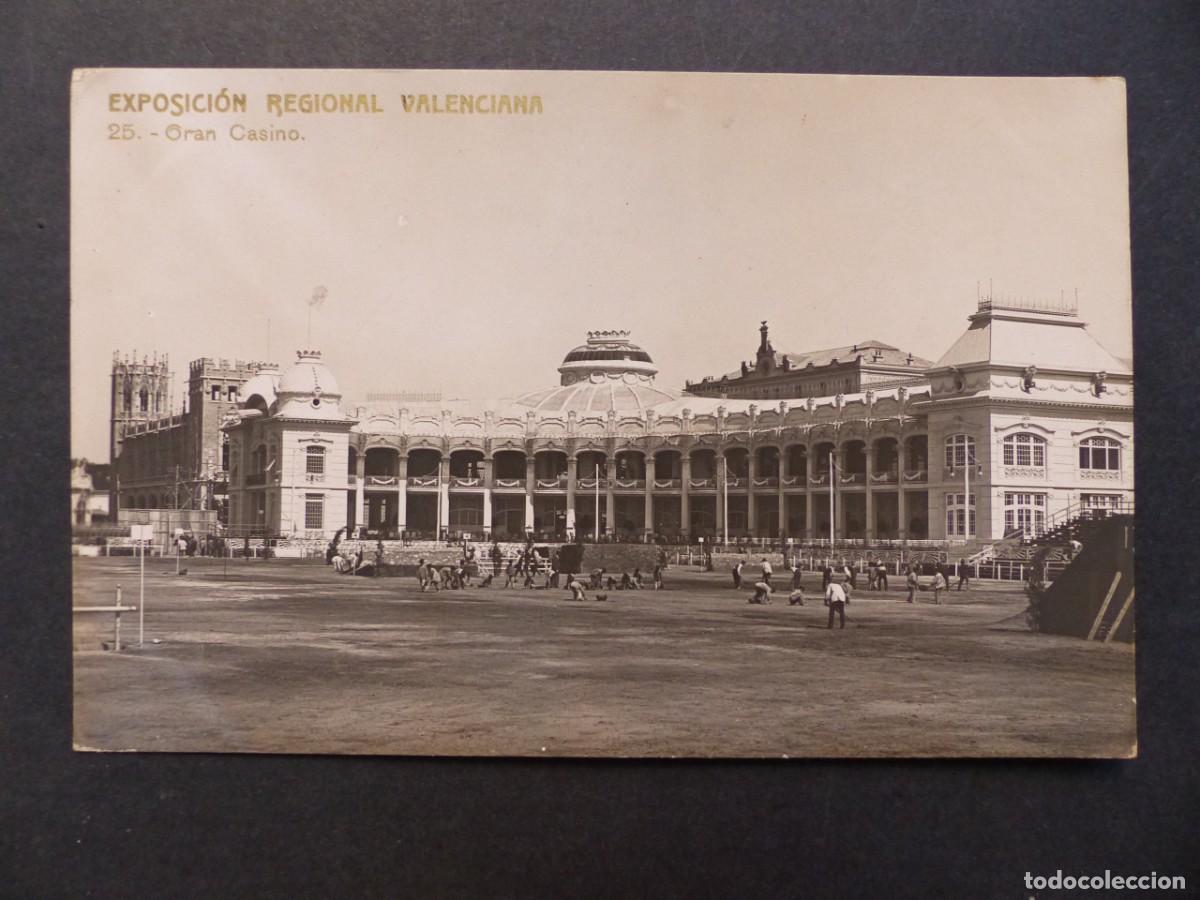 Postales: VALENCIA, EXPOSICION REGIONAL VALENCIANA 1909 - F.C. - POSTAL FOTOGRAFICA