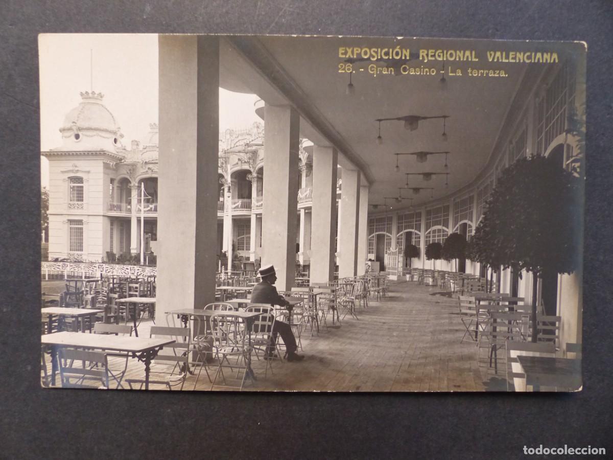 Postales: VALENCIA, EXPOSICION REGIONAL VALENCIANA 1909 - F.C. - POSTAL FOTOGRAFICA