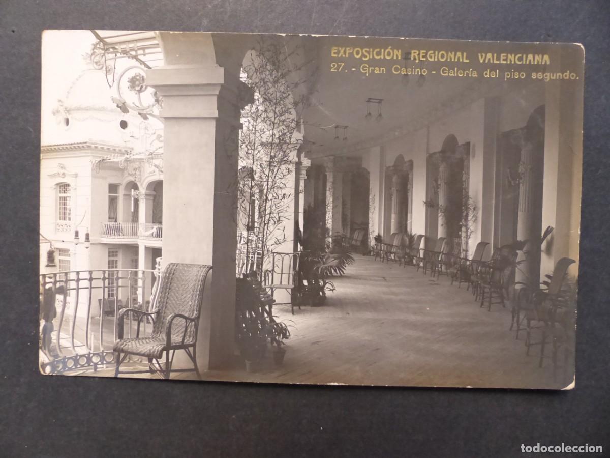 Postales: VALENCIA, EXPOSICION REGIONAL VALENCIANA 1909 - F.C. - POSTAL FOTOGRAFICA