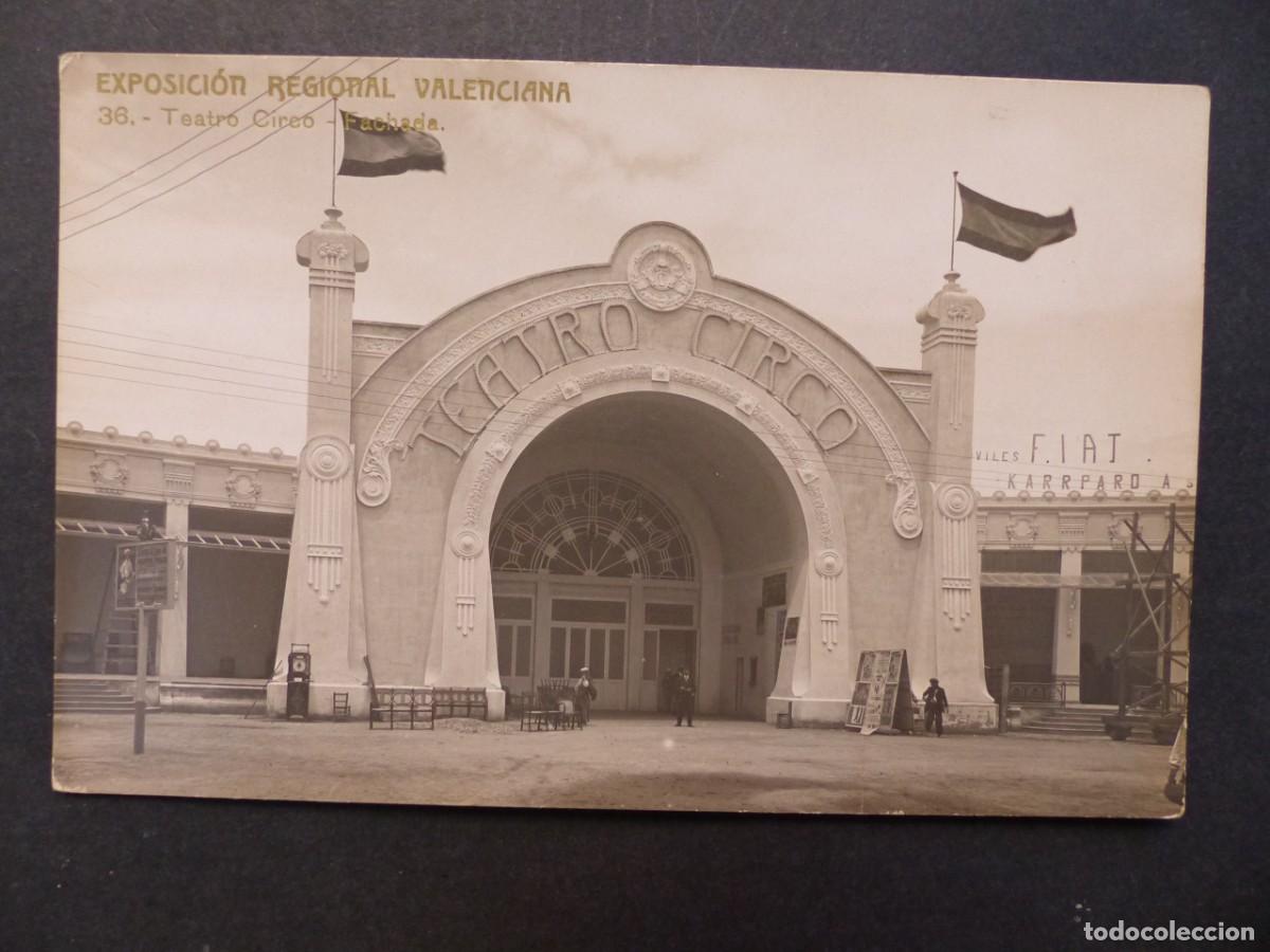 Postales: VALENCIA, EXPOSICION REGIONAL VALENCIANA 1909 - F.C. - POSTAL FOTOGRAFICA