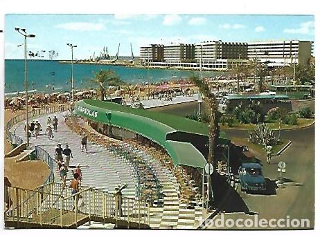 Postales: PLAYA, PASEO GOMIS Y APARTOTEL MELIA.- ALICANTE