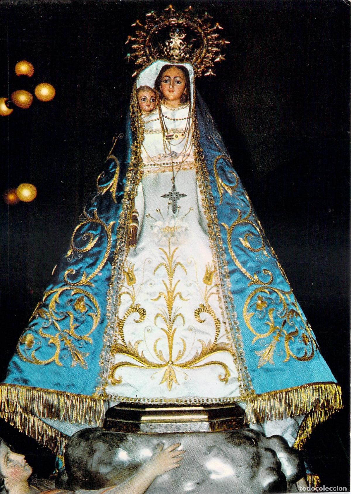 Postales: Postal de la Sant&iacute;sima Virgen del Sufragio, Patrona de Benidorm