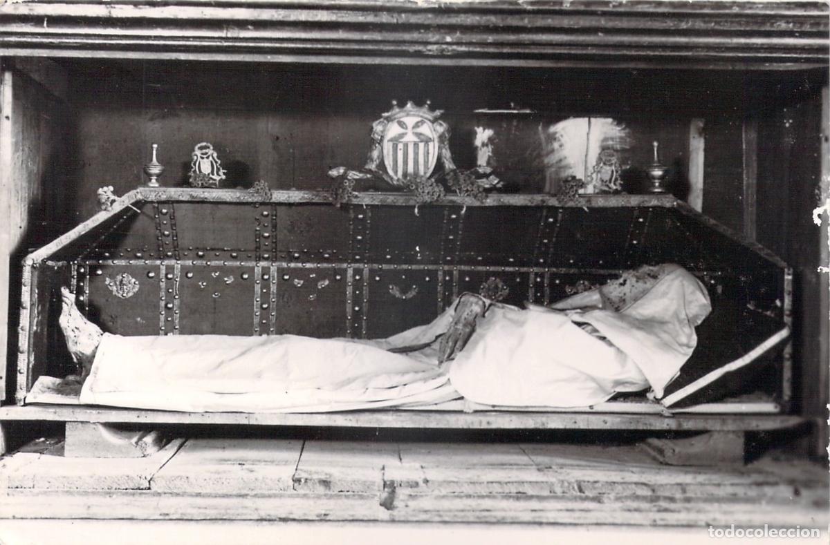 Postales: Postal del Real Monasterio de Santa Mar&iacute;a del Puig y restos del Beato Jofr&eacute;