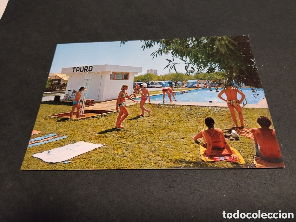 Postales: Postal camping Tauro, Benicasim