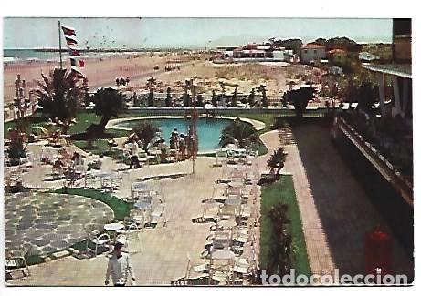 Postales: PISCINA, HOTEL BAYREN.- GANDIA