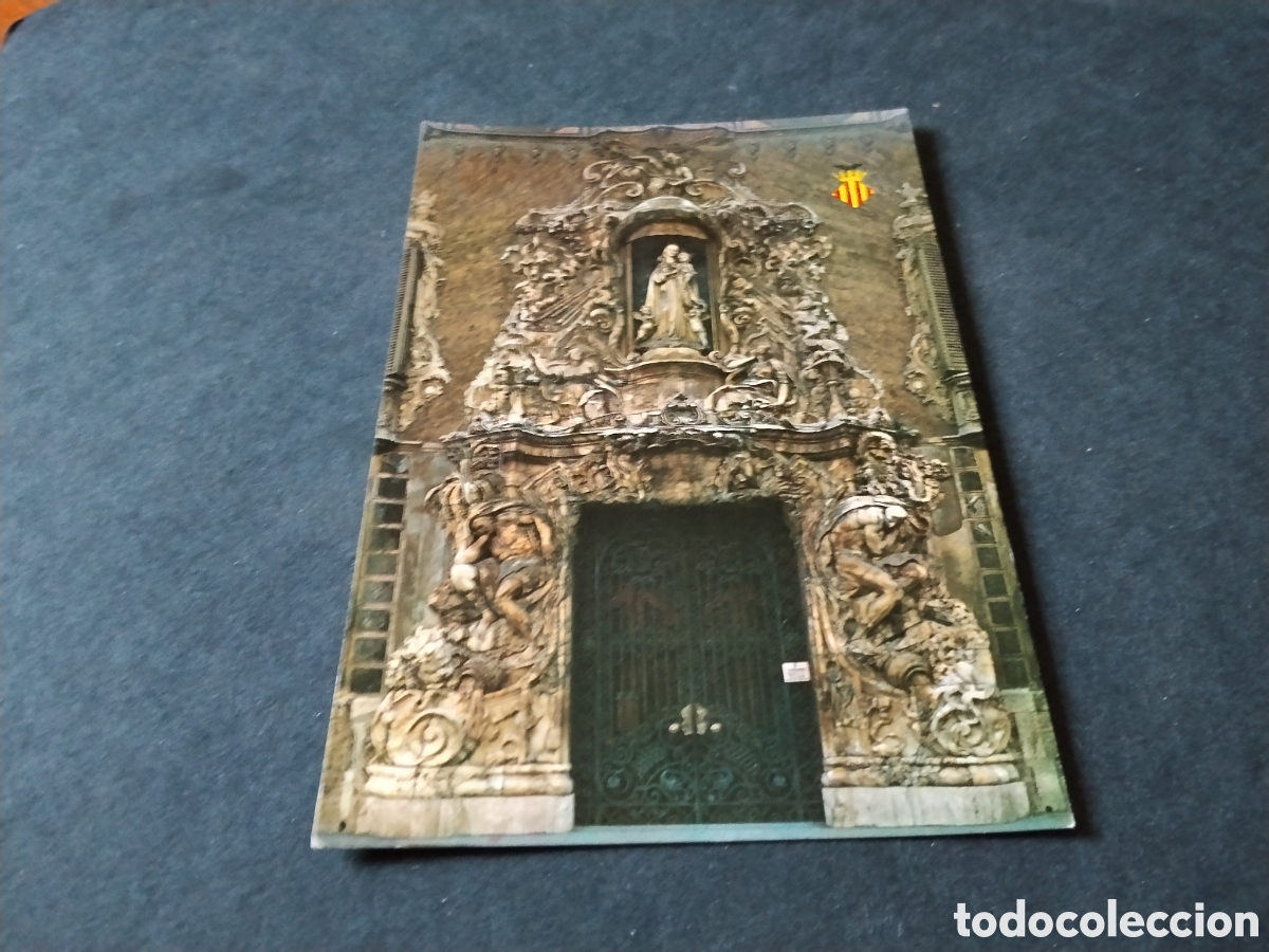 Postales: Postal Valencia fachada palacio marques de dos aguas