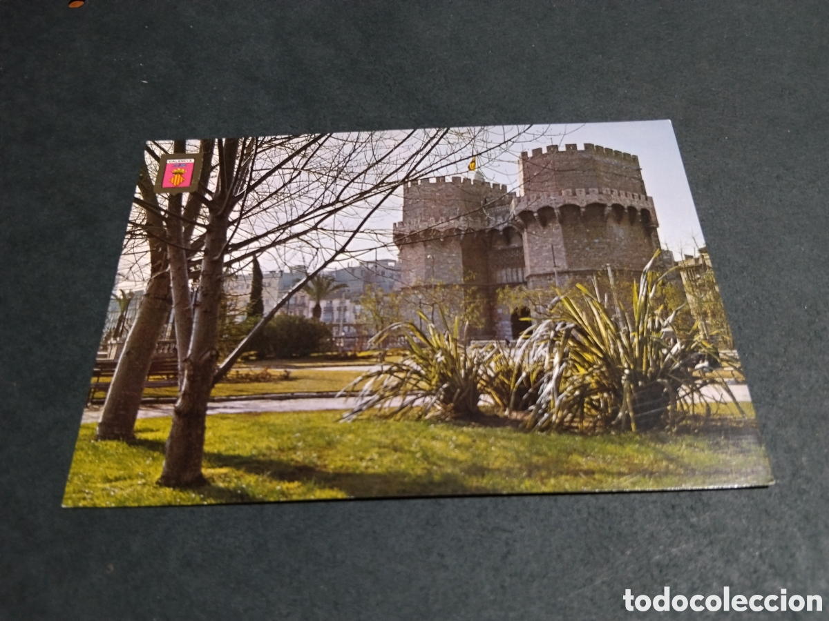 Postales: Postal Valencia Torres Serrano, Banco Hispano Americano