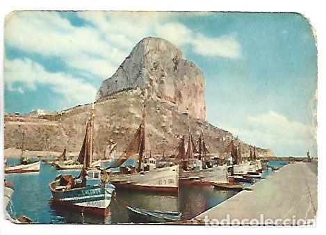 Postales: PE&Ntilde;ON DE IFACH Y PUERTO.- CALPE / ALICANTE