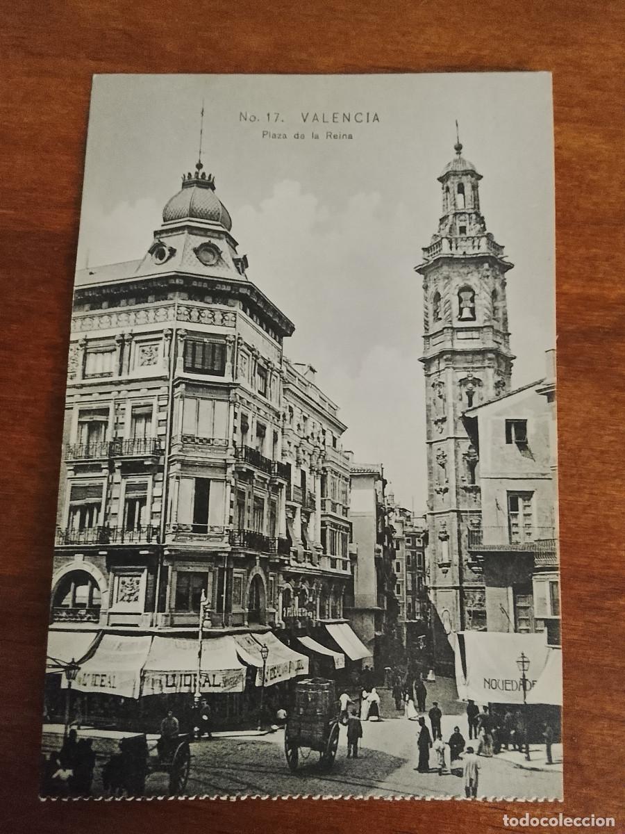 Postales: Postal de Valencia. Plaza de la Reina