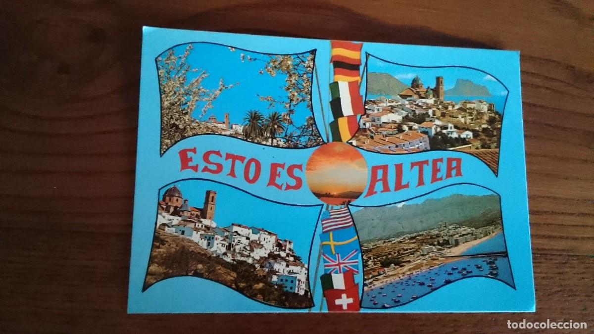 Postales: TARJETA POSTAL ALTEA DIFERENTES VISTAS ALICANTE - NO CIRCULADA NO ESCRITA