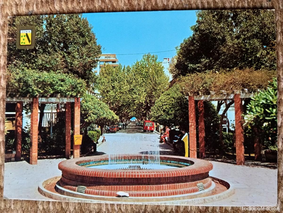 Postales: DENIA - ALICANTE - GLORIETA PAIS VALENCIA - ED. SUBIRATS CASANOVAS
