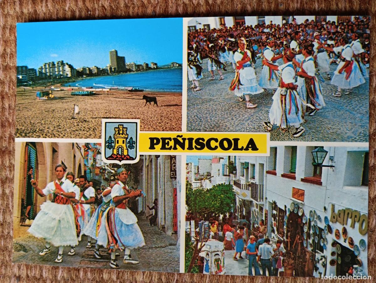 Postales: PE&Ntilde;ISCOLA - CASTELLON - FIESTAS EN HONOR A LA VIRGEN DE LA ERMITANA - ED. KOLORHAM