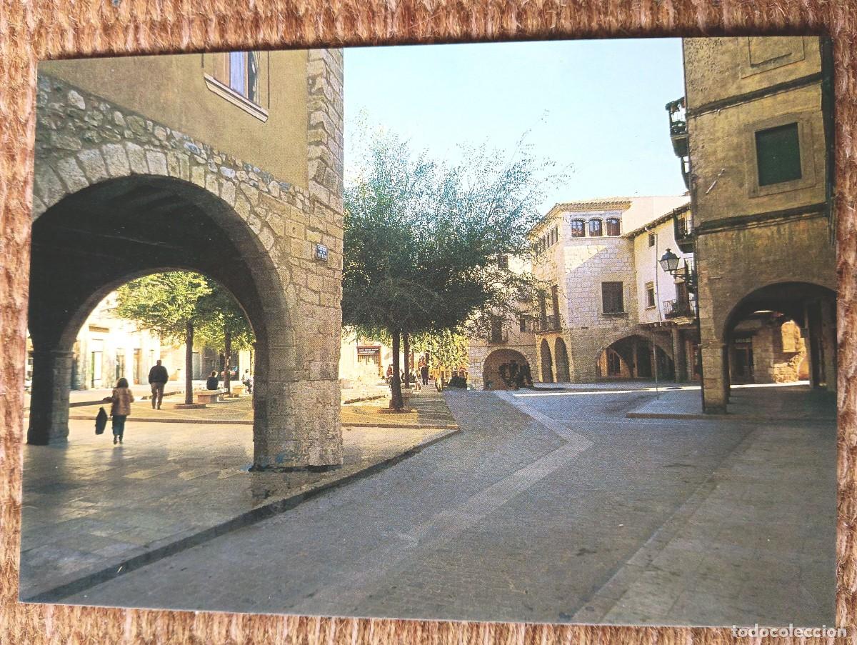 Postales: MONTBLANC - TARRAGONA - PLAZA MAYOR - ED. POSTALES I.B.G.
