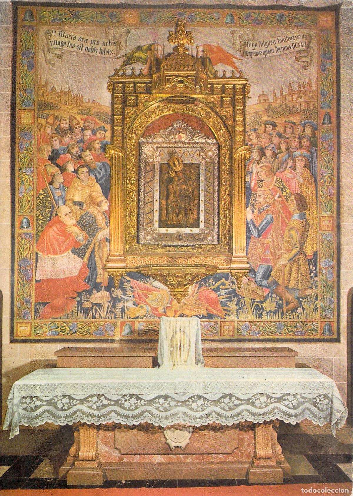 Postales: Postal del Real Monasterio de Santa Mar&iacute;a en El Puig, Valencia