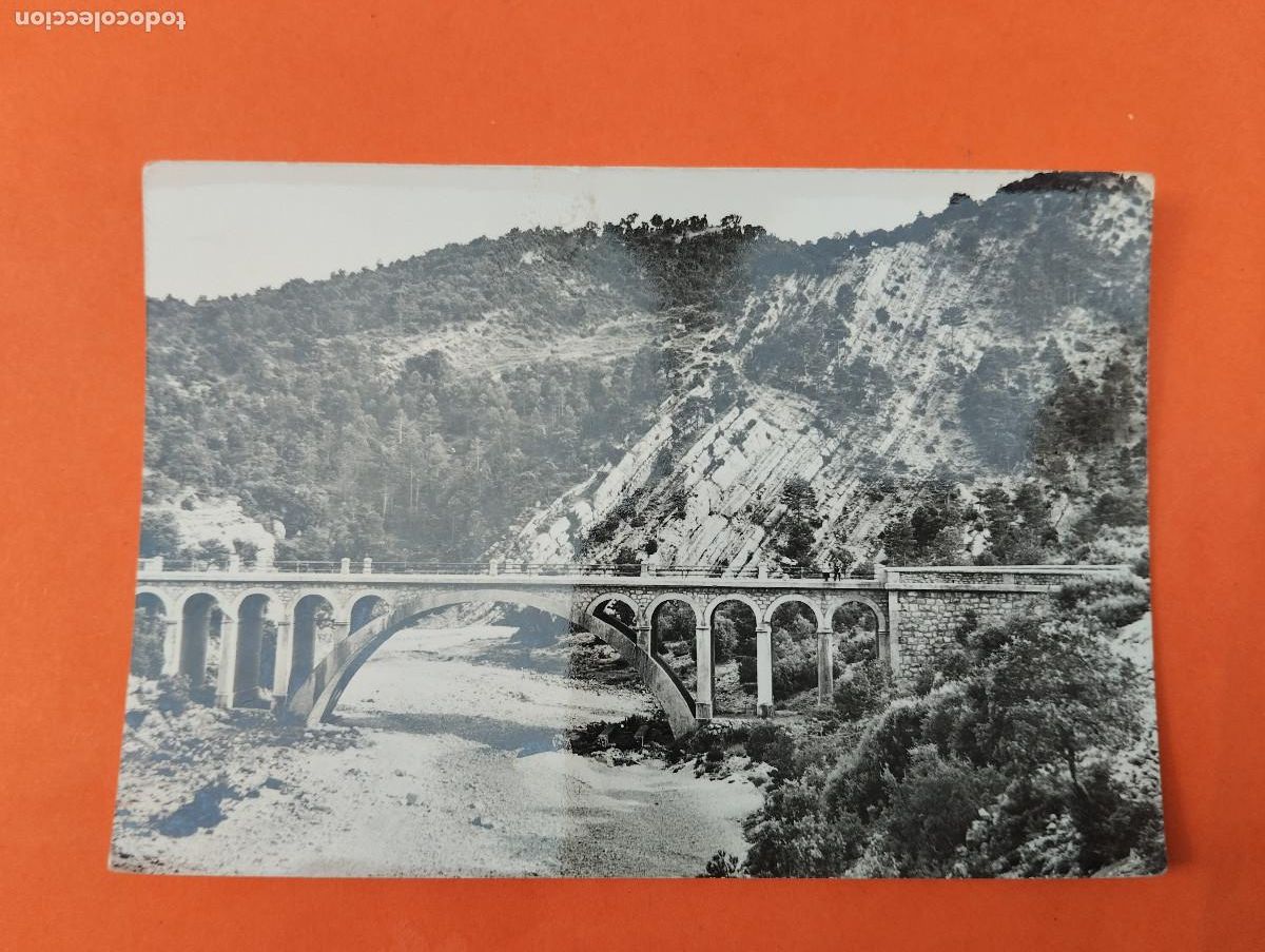 Postales: CASTELLON CINCTORRES PUENTE. ED. COMAS ALDEA N&ordm;12.