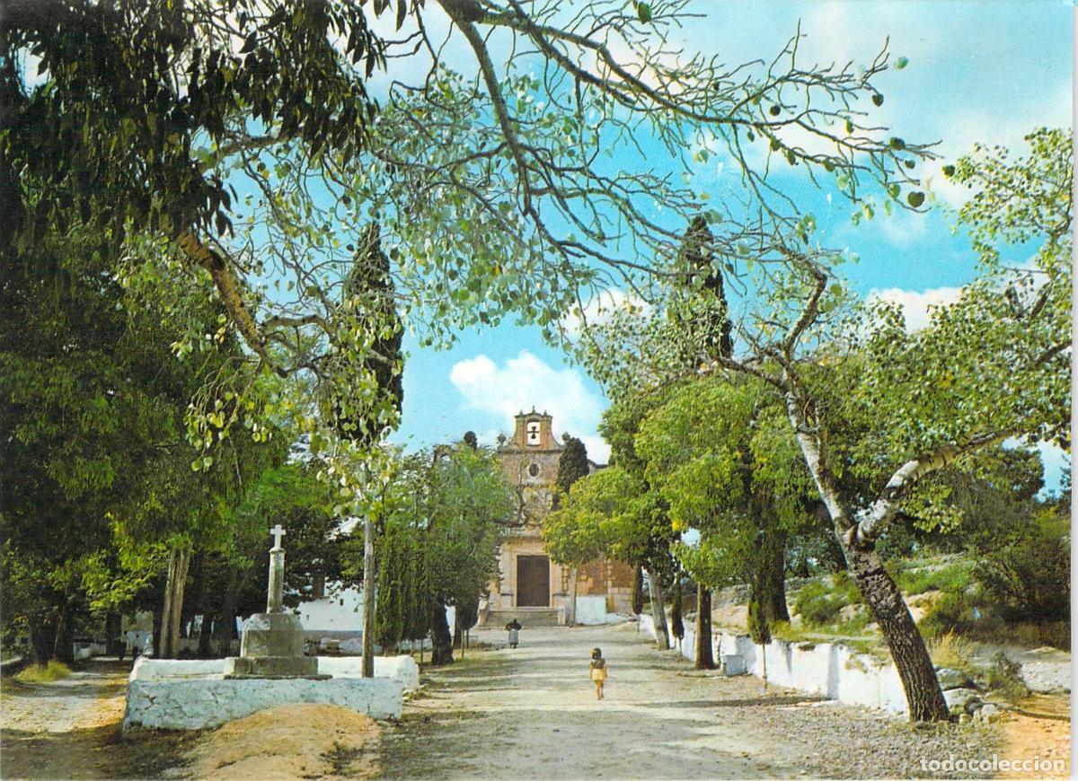 Postales: Postal de Calig, Ermitorio de la Virgen del Socorro y Alameda central