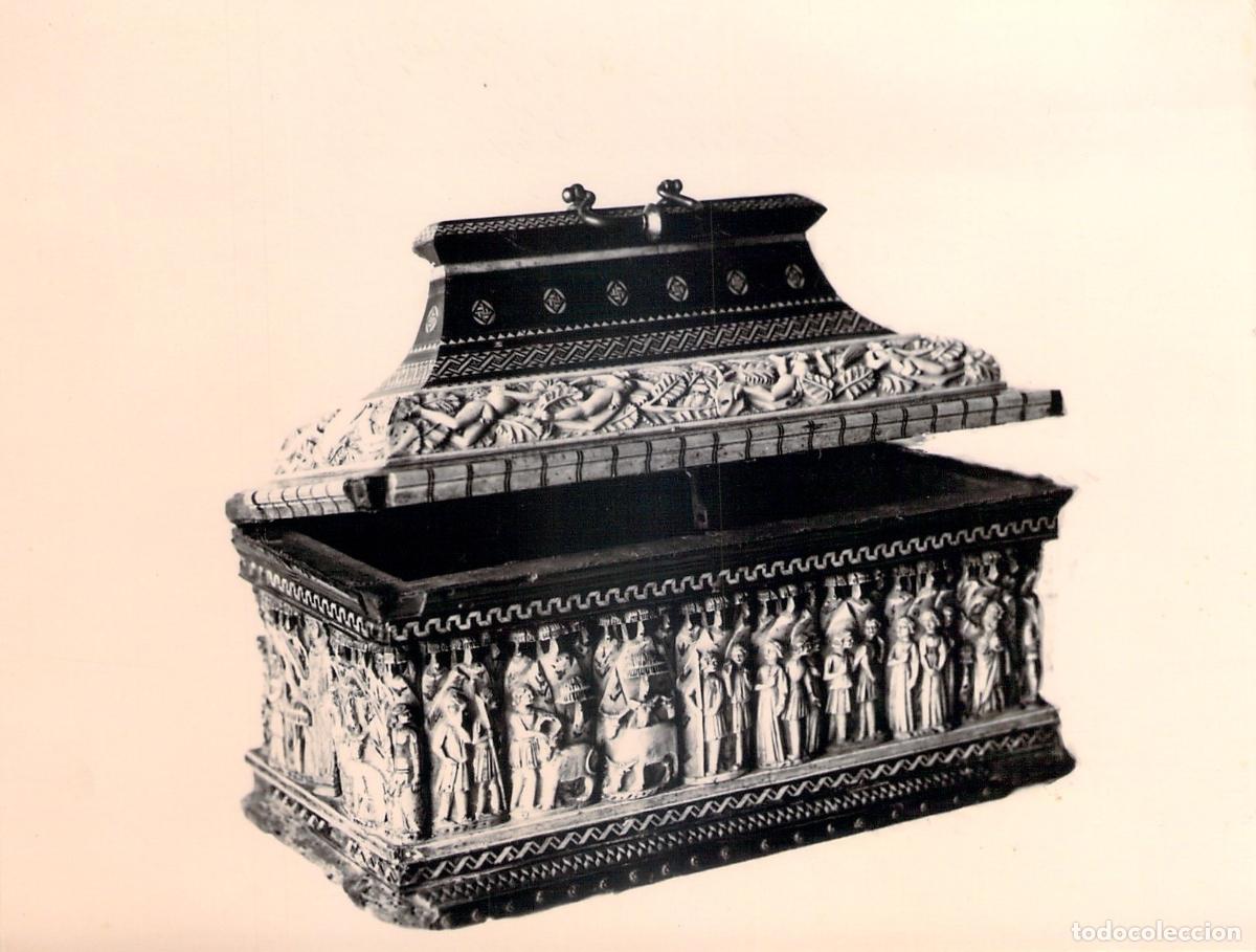 Postales: Postal de Arqueta de Marfil, Taller Embriachi, Museo de Traiguera, Castell&oacute;n