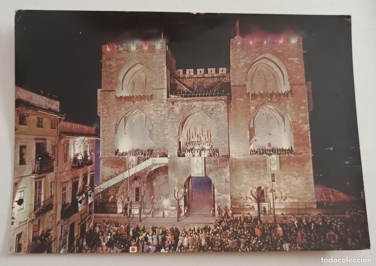 Postales: VALENCIA. TORRES DE SERRANOS. NOCTURNO (1964) - FRANQUEO