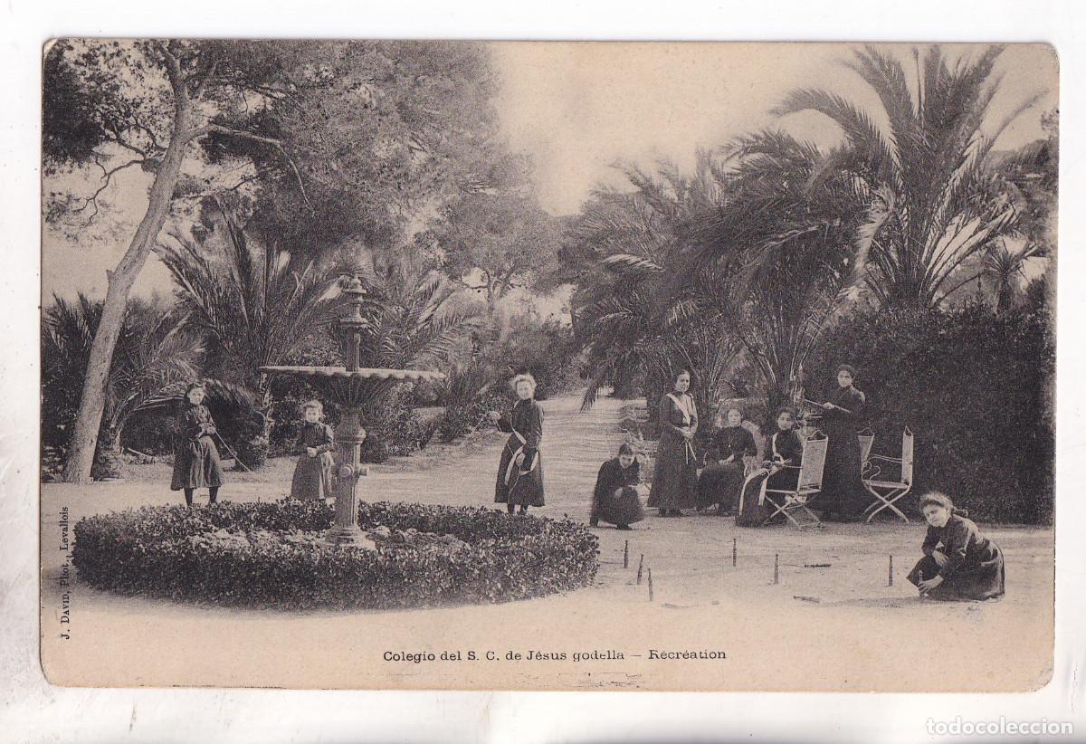 Postales: POSTAL. COLEGIO DEL SAGRADO CORAZ&Oacute;N DE JES&Uacute;S. GODELLA. VALENCIA