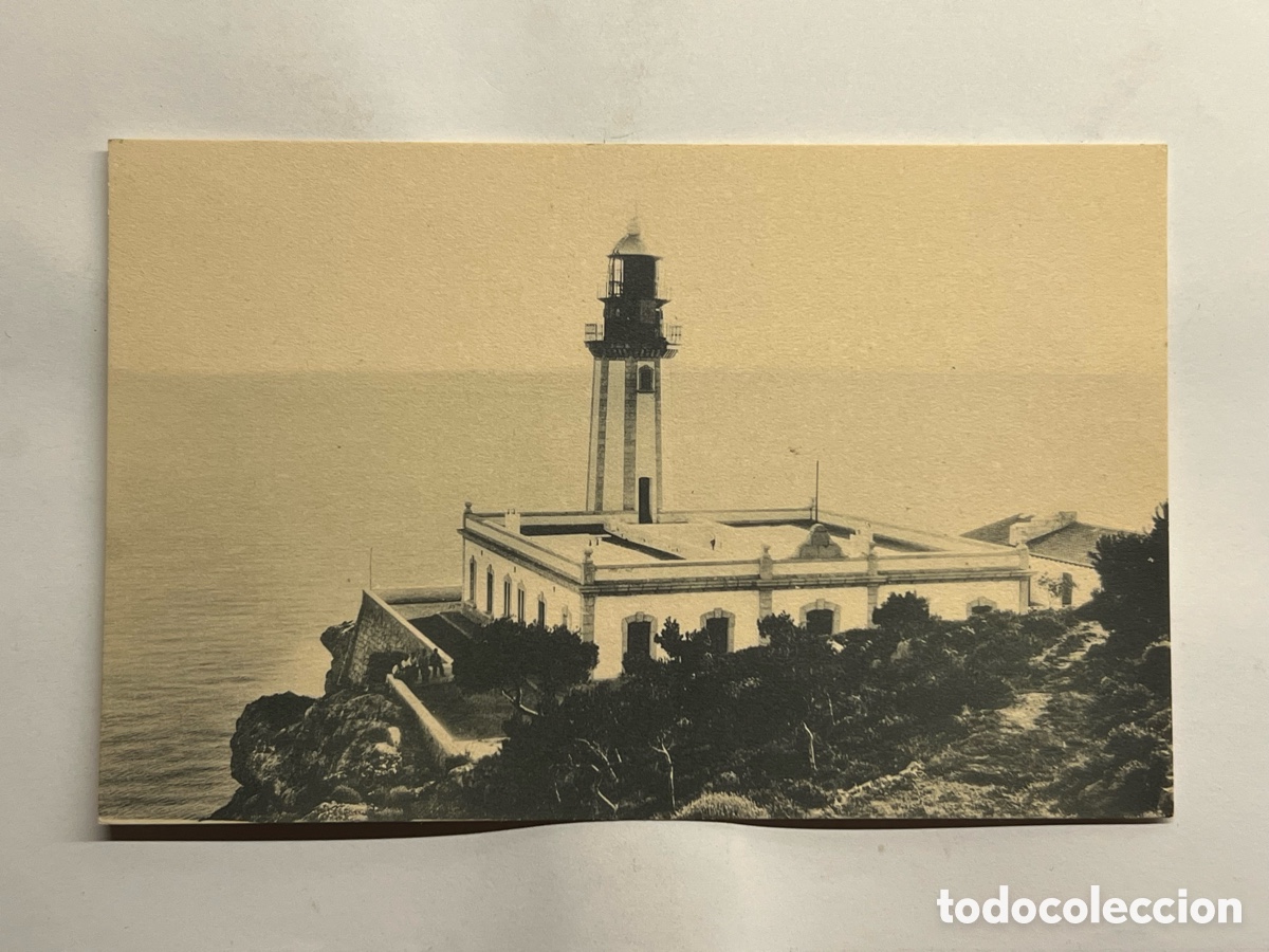 Postales: J&Aacute;VEA (Alicante) Postal No.10, Faro del Cabo la Nao. Hauser y Menet (h.1930?) S/C