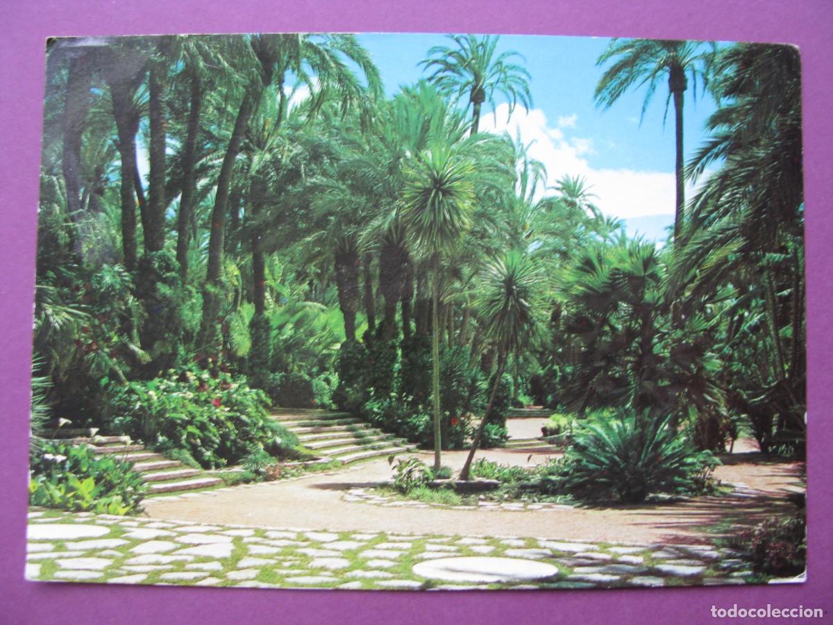 Postales: POSTAL DE ELCHE. PARQUE MUNICIPAL. ED. INTER.