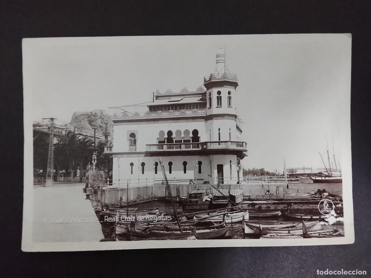 Postales: Postal de Alicante. Real Club de Regatas
