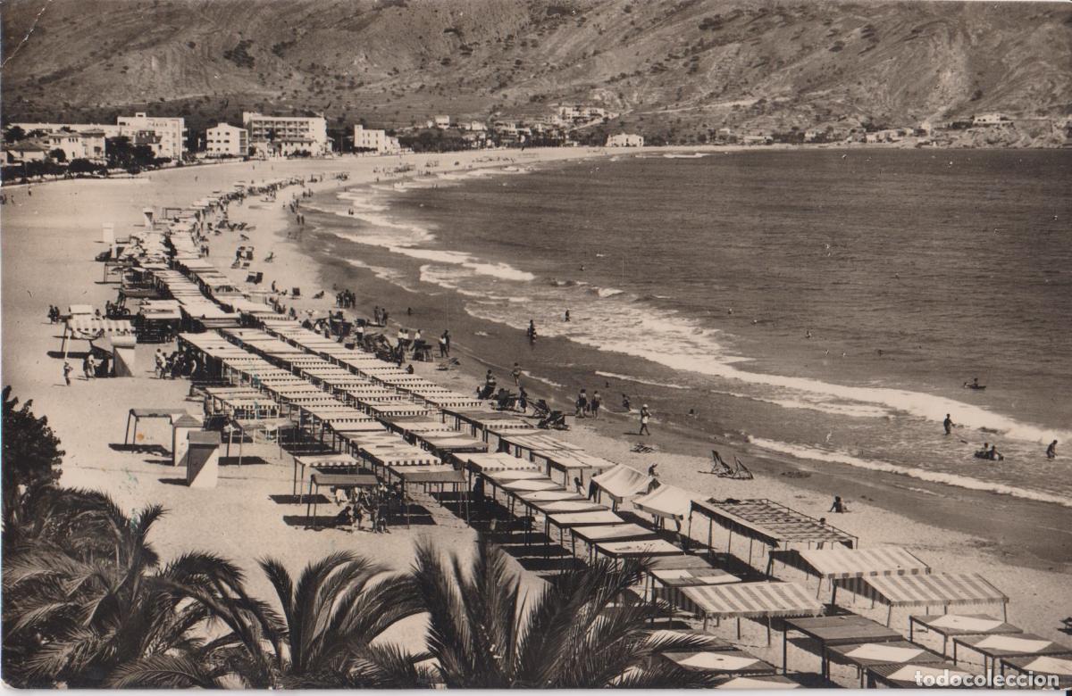 Postales: BENIDORM (ALICANTE) PLAYA - FOTO MARVELLI N&ordm;29 - CIRCULADA