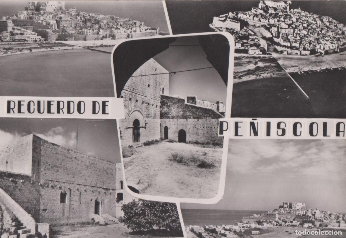 Postales: PE&Ntilde;ISCOLA, VISTA GENERAL, VISTA A&Eacute;REA - RECUERDO DE PE&Ntilde;ISCOLA - SOBERANAS N&ordm;24 - S/C