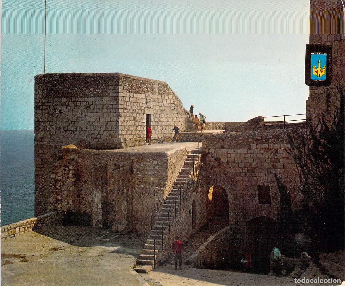 Postales: Postal de Pe&ntilde;&iacute;scola: Castillo y Palacio Pontificio