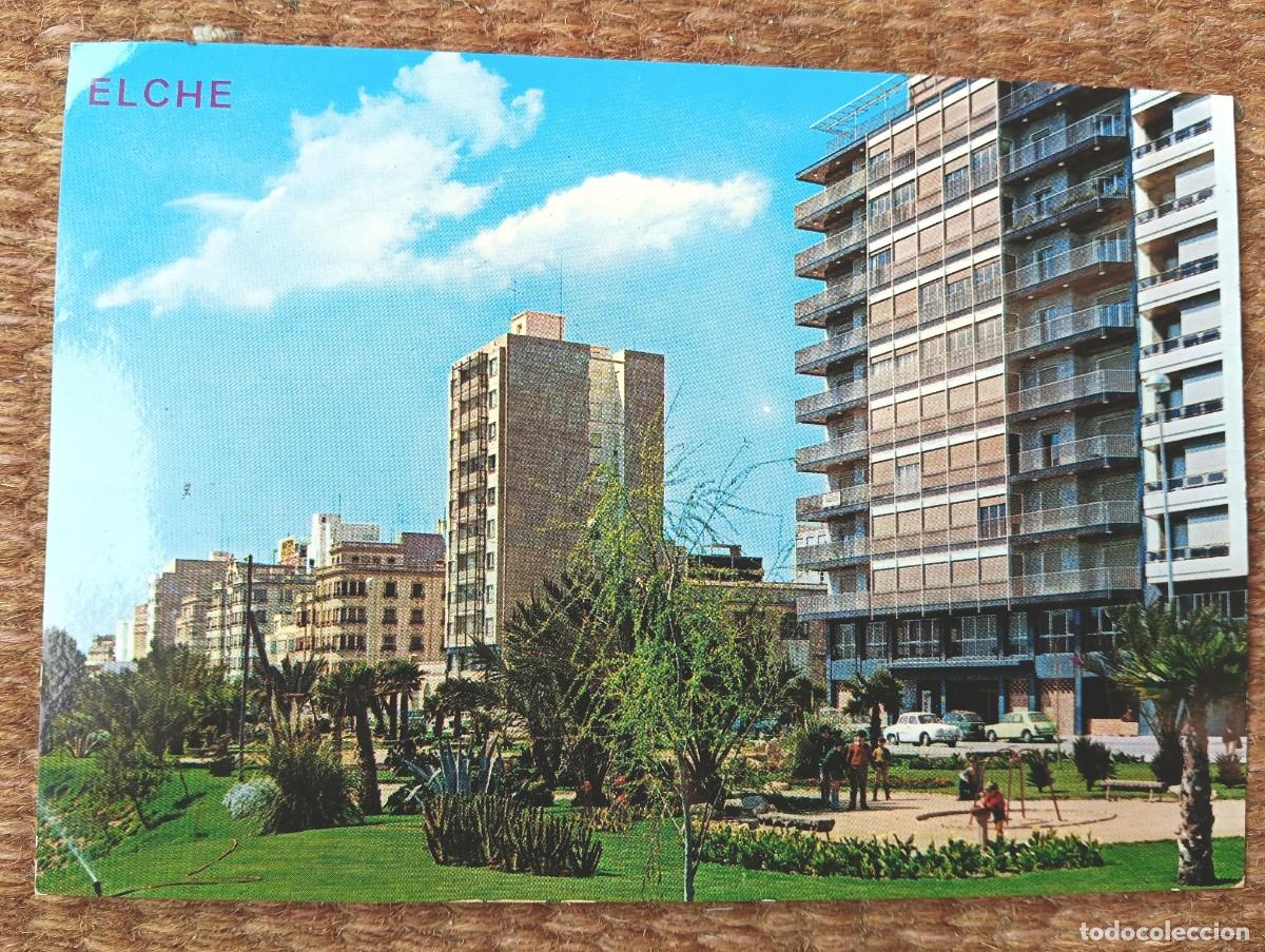 Postales: ELCHE - ALICANTE - PASEO GENERAL SANJURJO - ED. ARRIBAS
