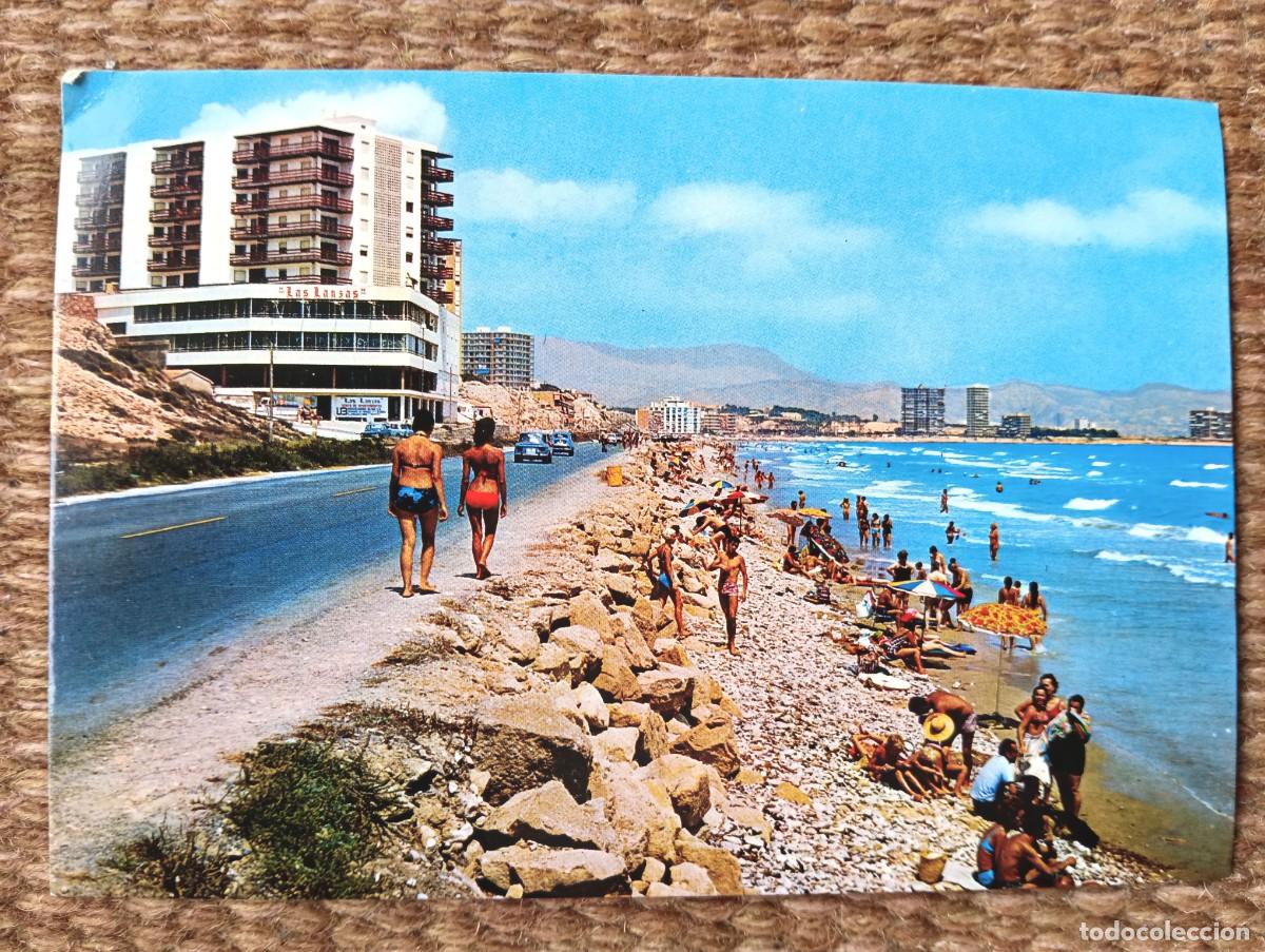 Postales: PLAYA MUCHAVISTA - ALICANTE - LAS LANZAS - COMERCIAL VIPA