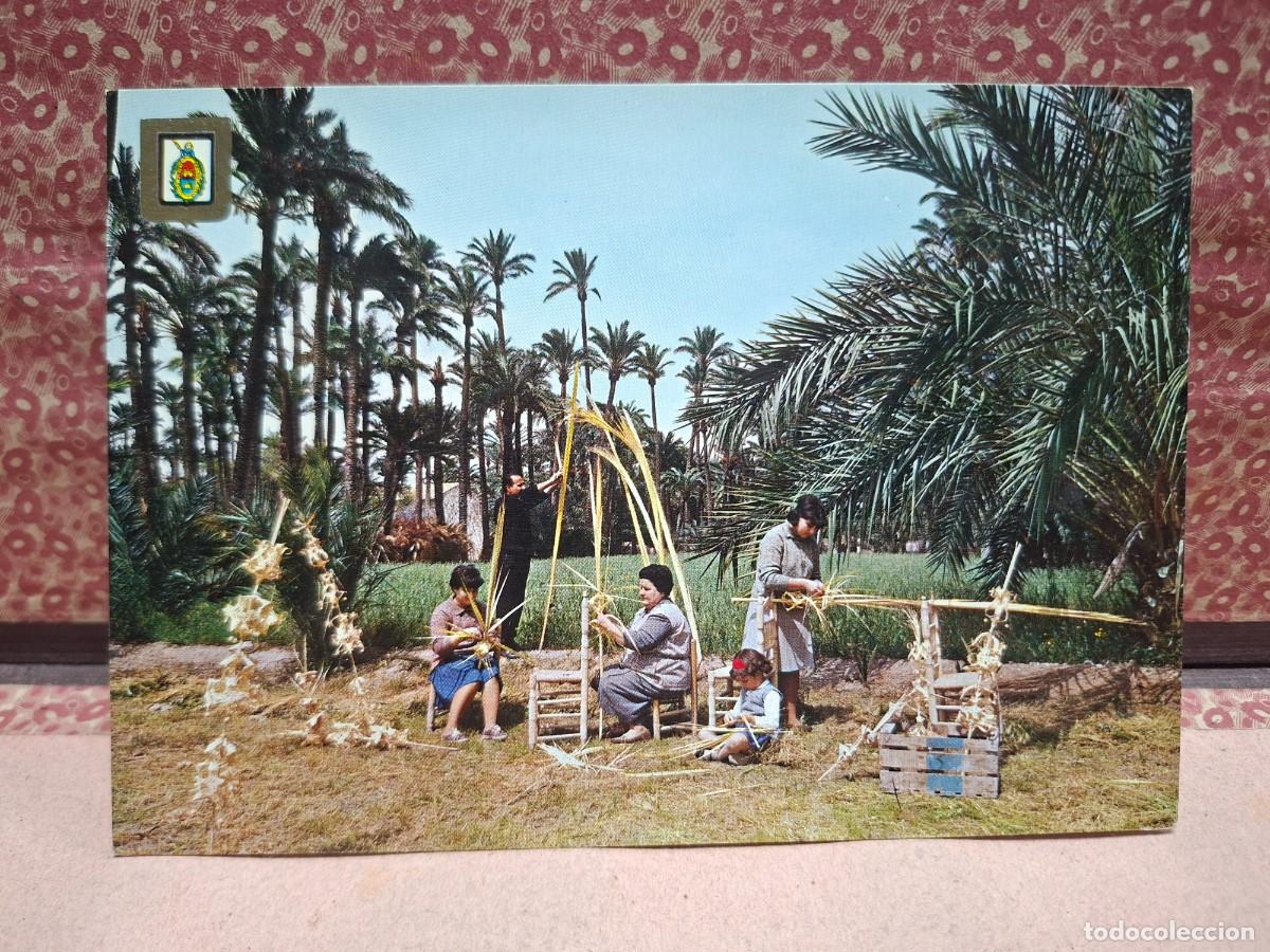 Postales: ANTIGUA POSTAL ELCHE ALICANTE PALMAS DOMINGO DE RAMOS SUBIRATS CASANOVAS 12
