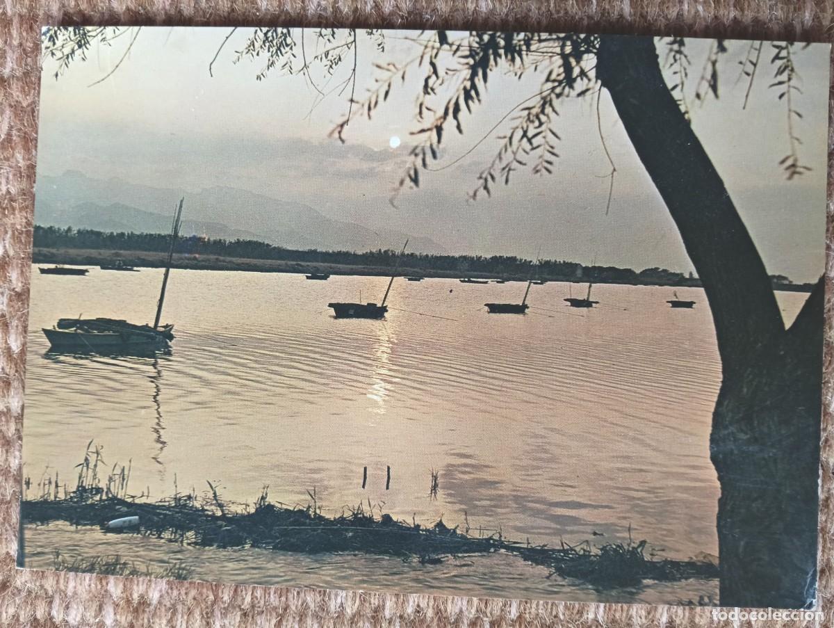 Postales: CULLERA - VALENCIA - EL ESTANI, ZONA PISCICOLA - GARCIA GARRABELLA