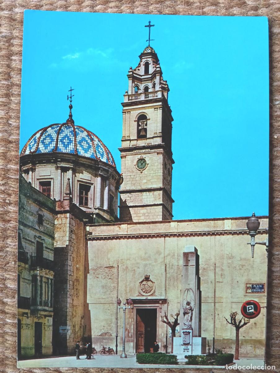 Postales: CARCAGENTE - VALENCIA - PLAZA DEL CAUDILLO - MONUMENTO A LOS CAIDOS