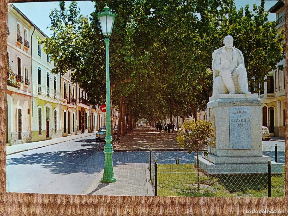 Postales: CARCAGENTE - VALENCIA - PASEO DE LOS MARTIRES