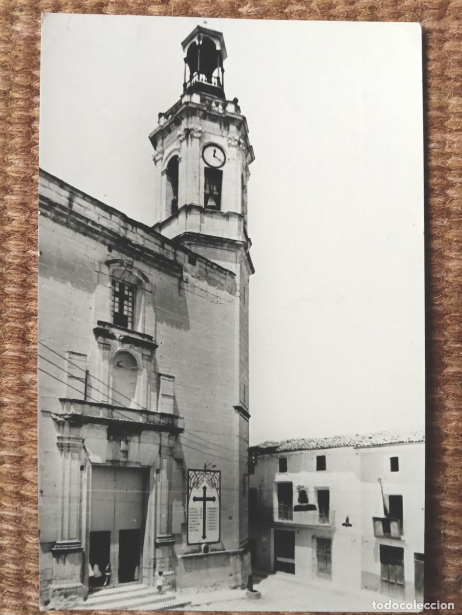 Postales: PUEBLA DEL DUC - PLAZA DE LA IGLESIA - EXCL. SALVADOR GARCIA BOSCA - JDP