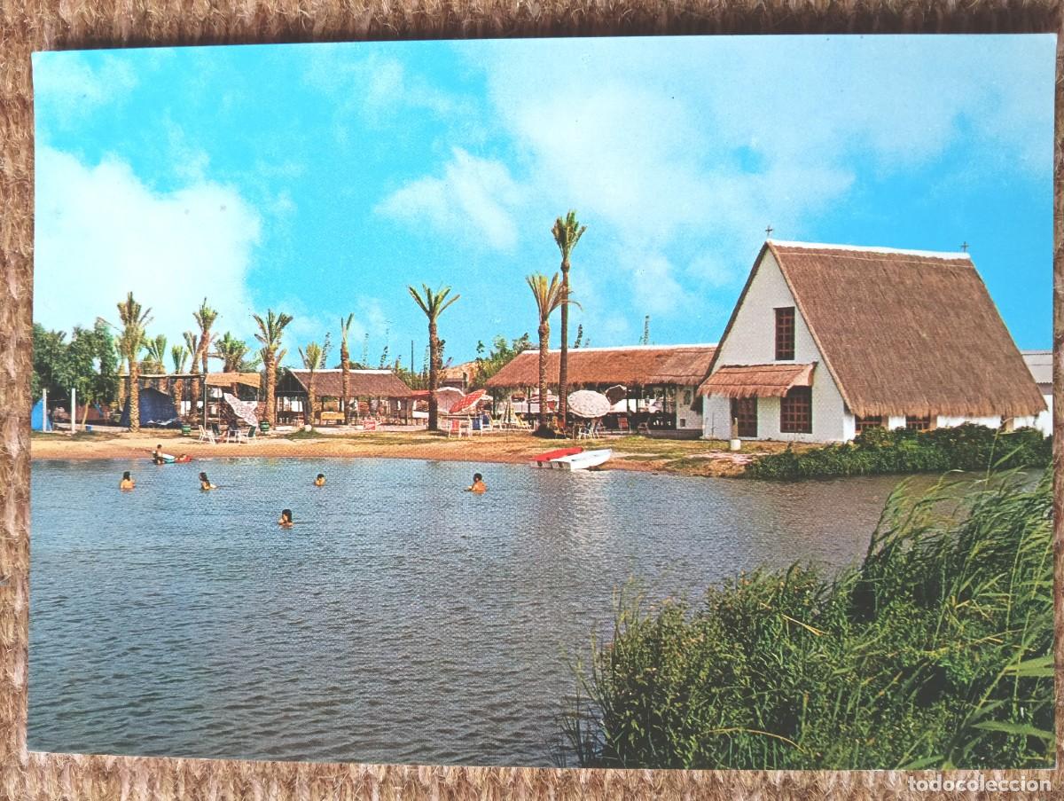 Postales: CAMPING EL PALMAR - BARRACA VALENCIANA - GARCIA GARRABELLA
