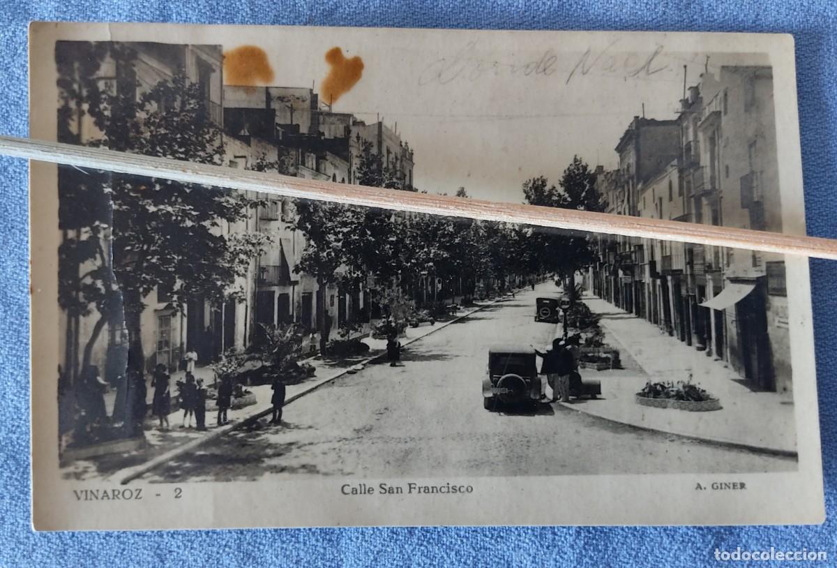 Postales: POSTAL ANTIGUA ORIGINAL DE VINAROZ CALLE SAN FRANCISCO