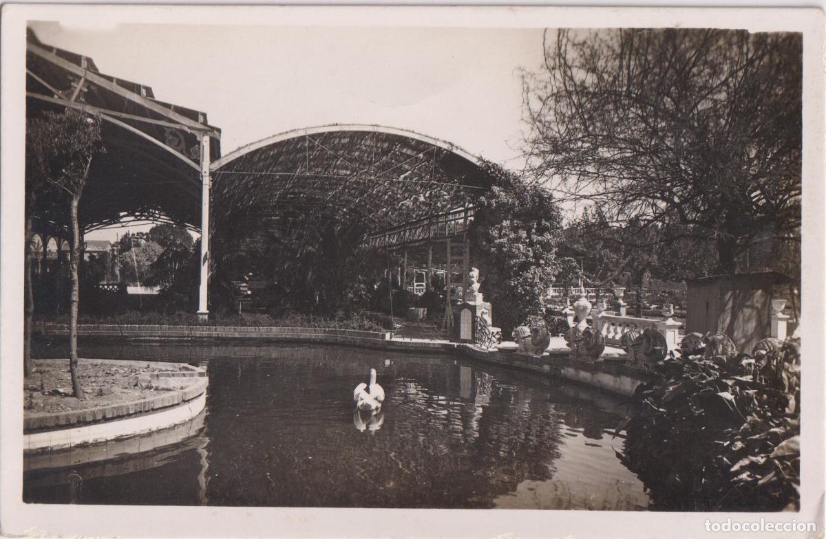 Postales: VALENCIA, VIVEROS, ESTANQUE - J.DUR&Aacute; N&ordm;13 - ESCRITA