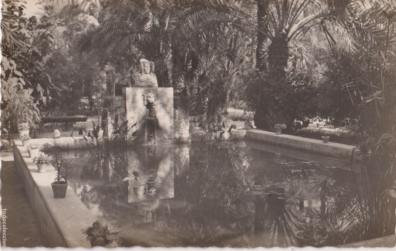 Postales: ELCHE, HUERTA DEL CURA, EL TOCADOR DE LA DAMA DE ELCHE - ED.GARCIA GARRABELLA N&ordm;21 - S/C