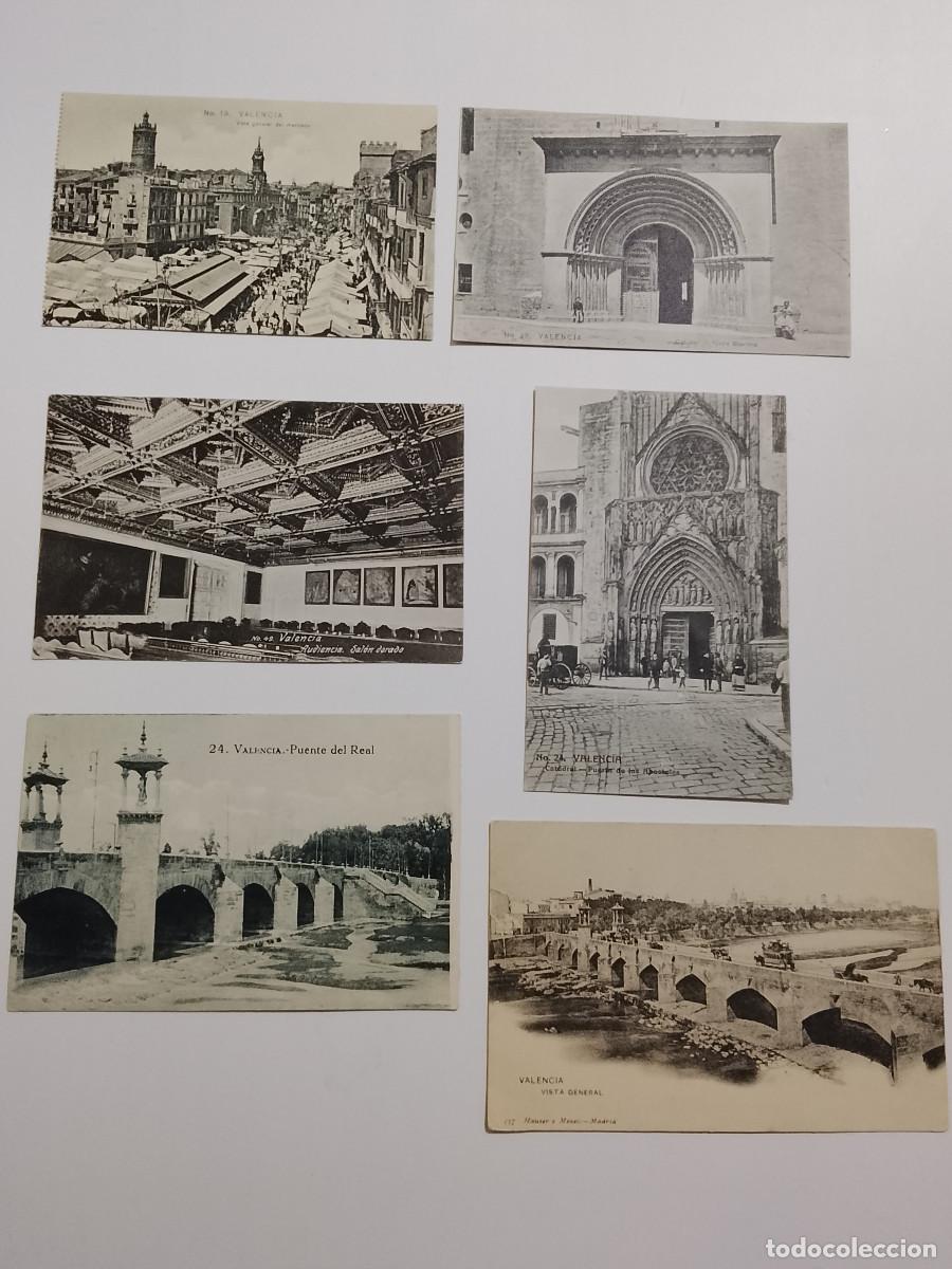 Postales: Lote de 6 postales de Valencia