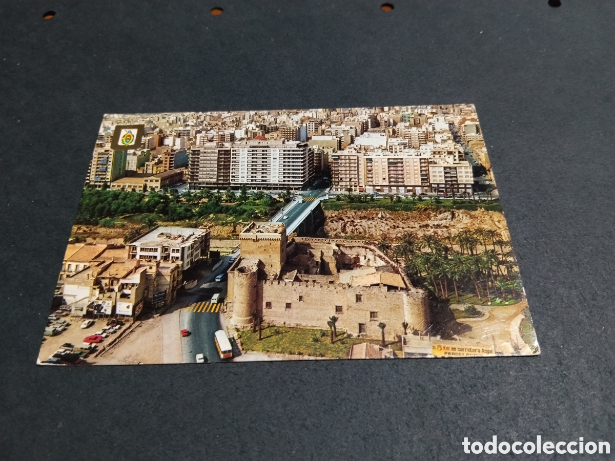 Postales: Postal Elche castillo.....