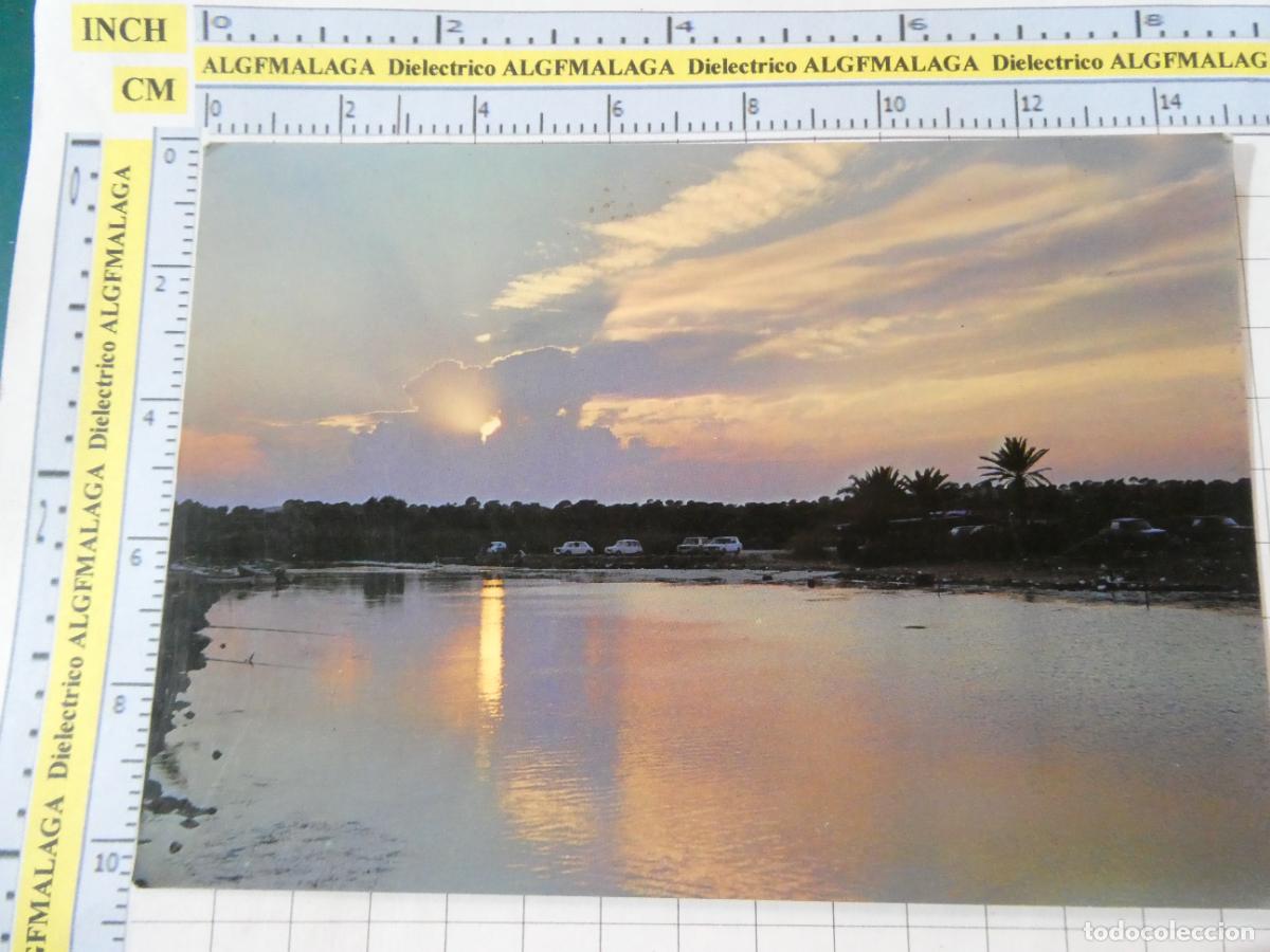 Postales: POSTAL DE ALICANTE. A&Ntilde;O 1979. GUARDAMAR DEL SEGURA DESEMBOCADURA R&Iacute;O SEGURA ATARDECER 27 ARRIB. 3042