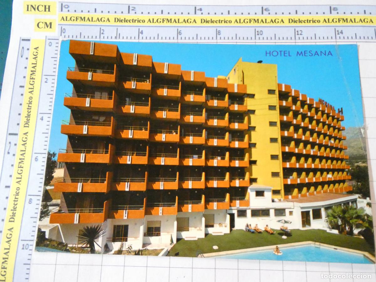 Postales: POSTAL DE ALICANTE. A&Ntilde;O 1983. BENIDORM HOTEL MESANA. GALIANA . 3056